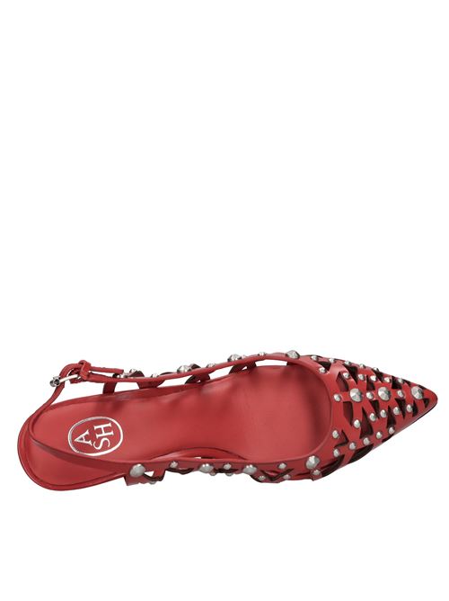 Décolléte slingback in pelle ASH | BIZARRE SOFT POLISH CALFAURA